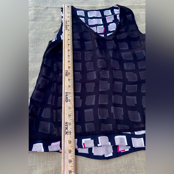 Kate Spade New York Top  Tan/ Black Women’s  Size 2 ( A 18 ) - Picture 11 of 17